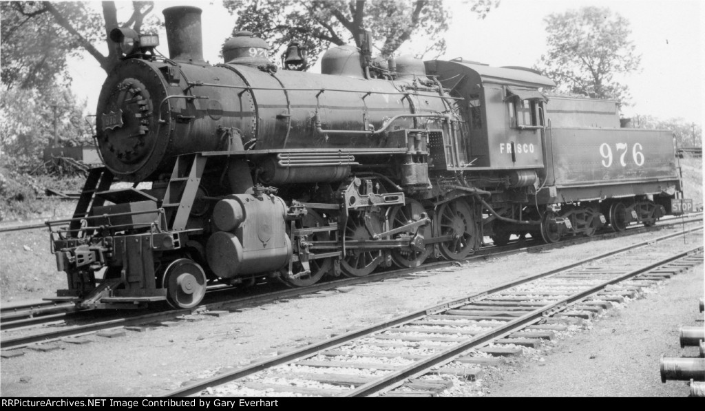 SLSF 2-8-0 #976 - St Louis-San Francisco